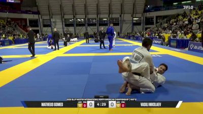 Vasili Nikolaev vs Matheus Gomes 2026 Master International IBJJF Jiu-Jitsu North American Championship