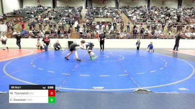 100 lbs Rr Rnd 1 - William Townsend, Social Circle USA Takedown vs Christian Swanson, Troup Wrestling