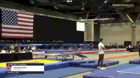 Natalie Fecht - Double Mini Trampoline, Flip Factory - 2021 USA Gymnastics Championships