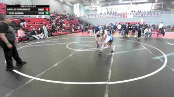 115 lbs Cons. Round 3 - Natalie Hernandez, El Paso Austin vs Lexi Aldana, El Paso Riverside