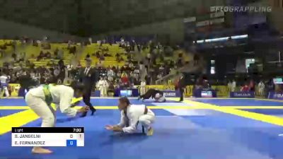 STEPHANIE JANGELNI vs EMILY FERNANDEZ 2022 World Jiu-Jitsu IBJJF Championship