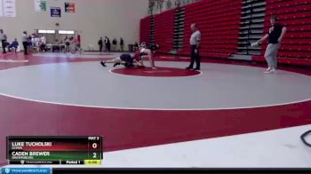 170 lbs 5th Place Match - Luke Tucholski, Elyria vs Caden Brewer, Brownsburg