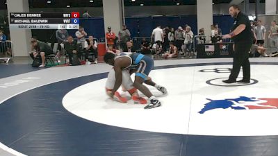 79 kg Cons. Sub-quarters - Caleb Dennee, Wisconsin Regional Training Center vs Michael Baldwin, WVRTC