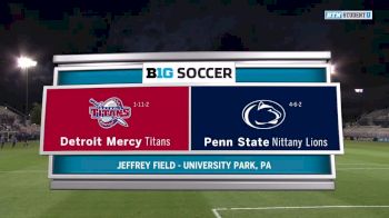 2018 Detroit Mercy vs Michigan | Big Ten Men's Soccer