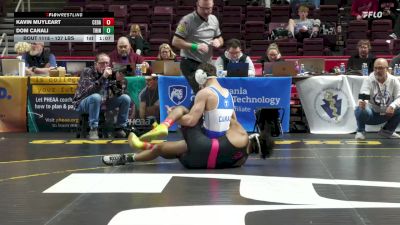 127 lbs Quarterfinal - Kavin Muyleart, Cedar Cliff vs Dom Canali, Trinity