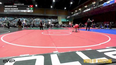 115 lbs 3rd Place - Arcadius Cruz, Team Aggression vs Sergio Valencia, Team Farmersville