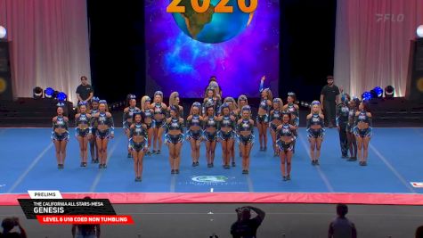 California All Stars - Genesis [2026 L6 U18 Coed Non Tumbling Prelims] 2026 The Cheerleading Worlds