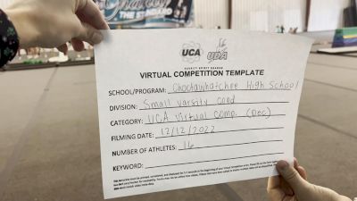 Choctawhatchee High School [Small Varsity Coed] 2022 UCA & UDA December Virtual Regional