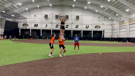 Oklahoma State University [School Coed Partner Stunt] 2026 NCA College Camps: Partner & Group Stunt