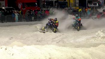 Highlights: Seneca Allegany Snocross National 2025 | Pro Race 1/3 Saturday