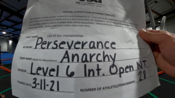 Cheerforce San Diego - Anarchy [L6 International Open - NT] 2021 USA All Star Virtual Championships