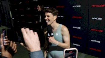 Nikki Hiltz Claims 3rd Place at Athlos NYC Mile