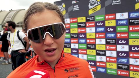 Simone Boilard Recovering From Tour de France Crash