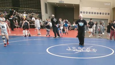 61 lbs Quarterfinal - Maverick Elliott, Mat Assassins Gray - ESE vs Lorenzo Barbieri, Ruthless 1 - ESE