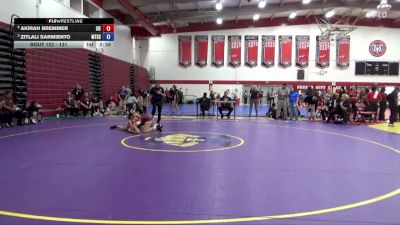131 lbs Quarterfinal - Zitlali Sarmiento, Mt. San Antonio College vs Akirah Bremmer, Sierra College
