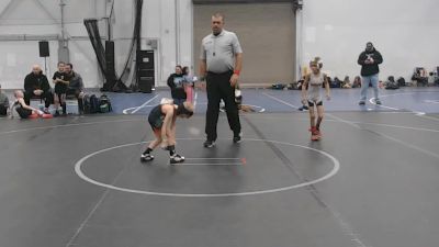 44 lbs Round 3 (4 Team) - Emerson Davidson, Brawler Elite vs Evan Herwig, Warhawks