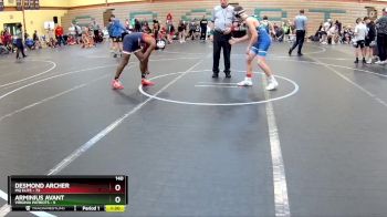 140 lbs Round 9 (10 Team) - Desmond Archer, MQ Elite vs Arminius Avant, Virginia Patriots