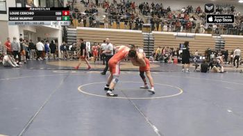 165 lbs Round Of 16 - Louie Cerchio, Cornell vs Gage Murphy, Southern Illinois