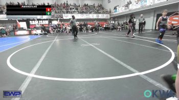 75 lbs Semifinal - Ross Stegeman, Raw Wrestling Club vs Jace Branson, Beggs Youth Wrestling Program