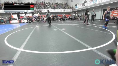 75 lbs Semifinal - Ross Stegeman, Raw Wrestling Club vs Jace Branson, Beggs Youth Wrestling Program