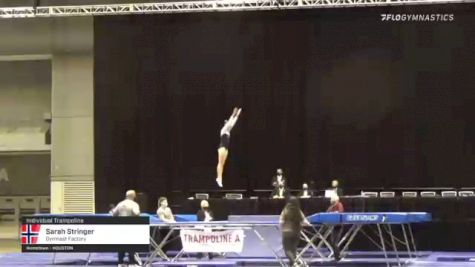 Sarah Stringer - Individual Trampoline, Gymnast Factory - 2021 USA Gymnastics Championships