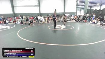 57-61 lbs Round 1 - Devante Richardson, Fitness Quest Wrestling Club vs Jerry Matzen, Ilwaco Youth Wrestling