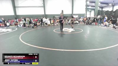 57-61 lbs Round 1 - Devante Richardson, Fitness Quest Wrestling Club vs Jerry Matzen, Ilwaco Youth Wrestling