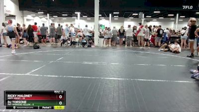 105 lbs Round 4 (6 Team) - Ricky Maloney, Dirty Jersey vs DJ Torsone, Mat Warriors Yellow