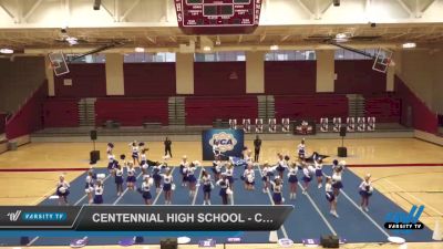 Centennial High School - Centennial High School [2022 Game Day Super Varsity Day 1] 2022 UCA North Texas Regional