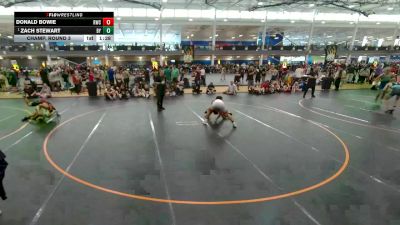 138 lbs Champ. Round 3 - Zach Stewart, Unattached vs Donald Bowie, Unattached