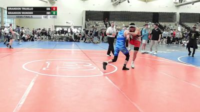 122-H lbs Semifinal - Brandon Trujillo, Drillmasters vs Brandon Wunder, Headhunters WC