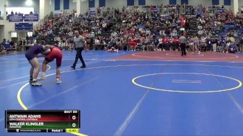 144 lbs Cons. Round 2 - Antwain Adams, LIMA CENTRAL CATHOLIC vs Walker Klingler, SWANTON