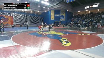 144 lbs Cons. Round 2 - Will McDonough, Archbishop Spalding vs Bennett Harrell, Council Rock North