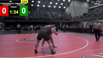 285 lbs Semifinal - Kenneth Copley, Embry-Riddle (Ariz.) vs Nico Rodriguez, Eastern Oregon University (OR)