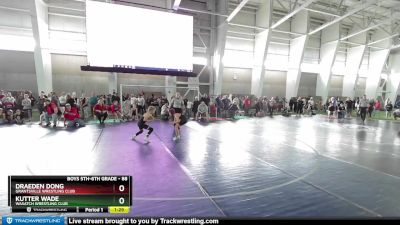 88 lbs Champ. Round 1 - Draeden Dong, Grantsville Wrestling Club vs Kutter Wade, Wasatch Wrestling Club