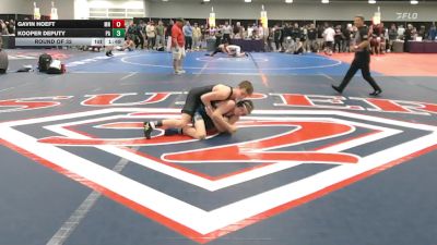 106 lbs Round Of 32 - Gavin Hoeft, MN vs Kooper Deputy, PA
