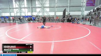 59 lbs Semifinal - Brantley Druffel, Lionheart WC vs Holden Bailey, Deer Park Ironman WC