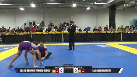 Dairon Esleider Diaz vs Corbin Benjamin Ratheau-Bishop 2026 Pan IBJJF Jiu-Jitsu No-Gi Championship