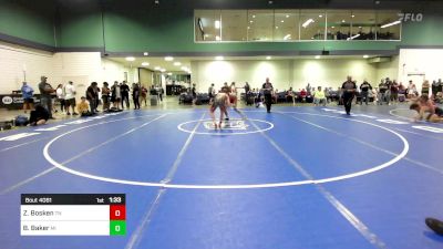 126 lbs Round Of 128 - Zac Bosken, TN vs Brady Baker, MI