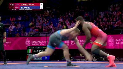 125 kg Bronze - Abraham Conyedo, ITA vs Robert Baran, POL