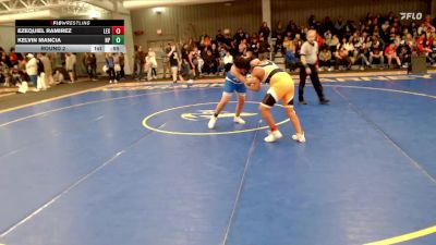 159-166 lbs Round 2 - Ezequiel Ramirez, Lexington vs Kelvin Mancia, North Platte
