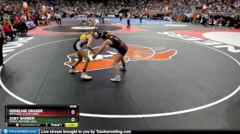 Semifinal - Zoey Barber, Omaha Westside Girls vs Addeline Graser, Papillion-La Vista Girls