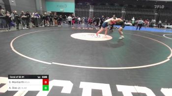 215 lbs Consi Of 32 #1 - Seth Montierth, Ridgeline vs Armando Diaz Jr., Slam Academy