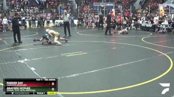 81 lbs 7th Place Match - Parker Day, Charlotte Grapplers vs Graysen McPhee, Farwell Elite Youth Wrestling