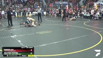 81 lbs 7th Place Match - Parker Day, Charlotte Grapplers vs Graysen McPhee, Farwell Elite Youth Wrestling