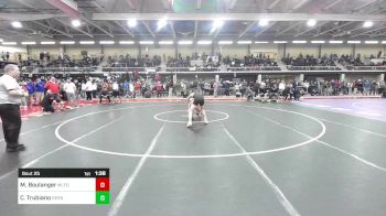 126 lbs Round Of 32 - Michael Boulanger, Milford vs Carter Trubiano, Keene