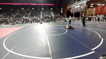 95 lbs Semifinal - Jonas Hendricks Jr, Torrington WC vs Cooper Sessions, Wyoming Underground