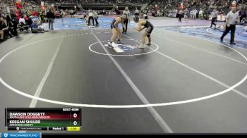 Champ. Round 1 - Keegan Shuler, Hitchcock County vs Dawson Doggett, South Loup (Callaway/Arnold)