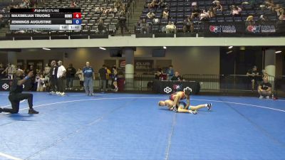 115 lbs Cons. Quarters - Maximilian Truong, NOVA WC vs Jennings Augustine, Bad Karma