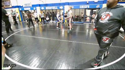 130 lbs Rr Rnd 2 - Lucas Gonzalez, Team Tulsa Wrestling Club vs Colby Hall, Bristow Elementary Wrestling Club